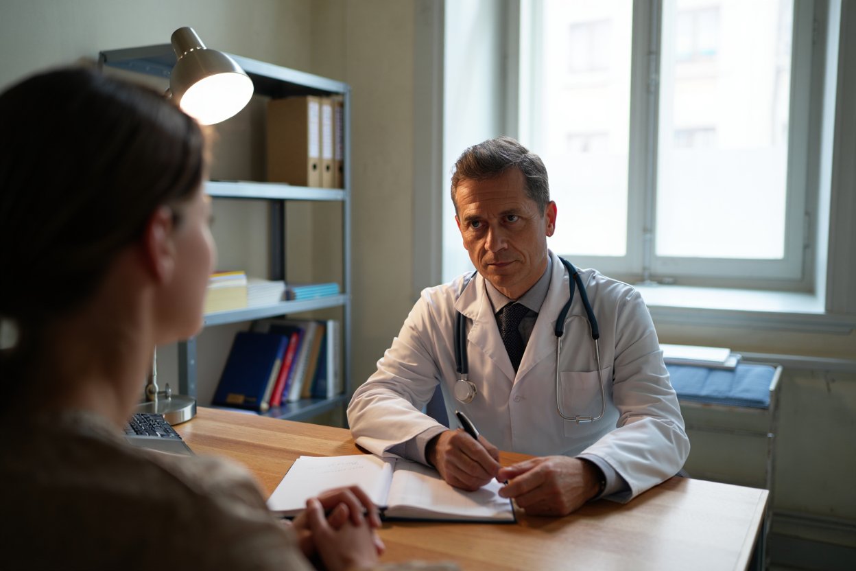 Пациент на анонимной консультации